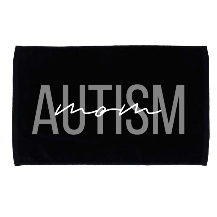 Autism Mom Life Autistic Awareness Meaningful Gift Microfiber Hand Towel