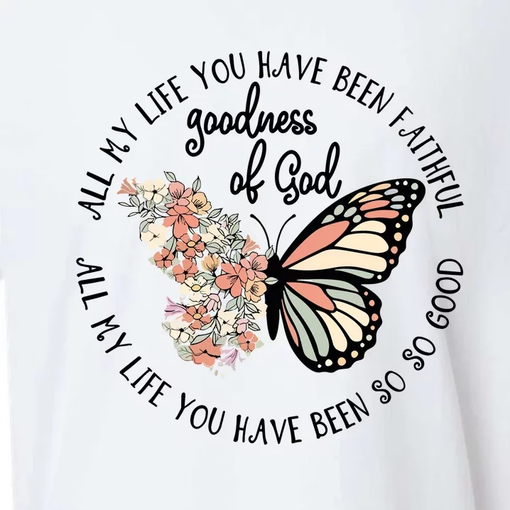 All My Life You Have Been Faithful Butterfly Christian Sueded Cloud Jersey T-Shirt