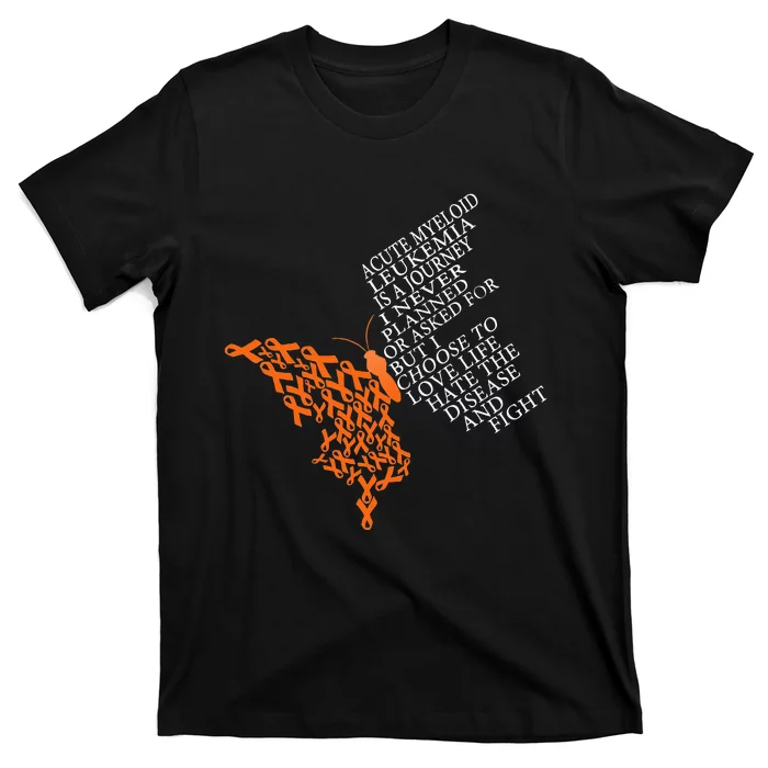 Acute Myeloid Leukemia Warrior T-Shirt