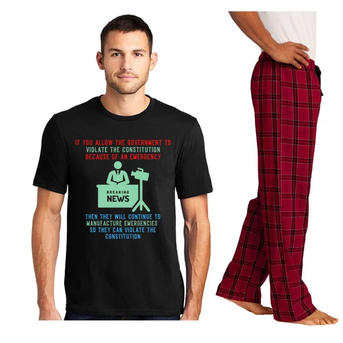 Anti Mandate Medical Freedom Anti Biden Pajama Set