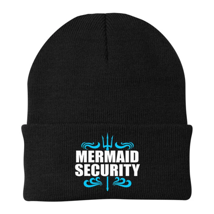 Awesome Mermaid Mermaid Security Swimmer Swimming Knit Cap Winter Beanie