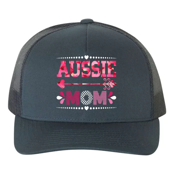 Aussie Mom Mothers Day Best Mama In The World Loving Mommy Gift Yupoong Adult 5-Panel Trucker Hat