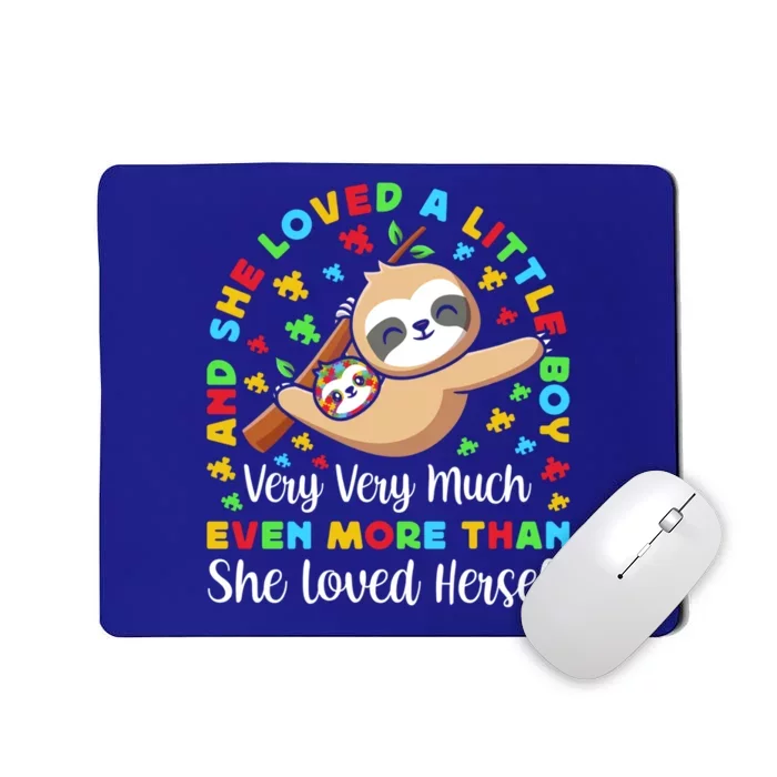 Autism Mom Mother Awareness Sloth Autistic Mom Autism Gift Mousepad