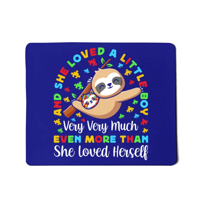 Autism Mom Mother Awareness Sloth Autistic Mom Autism Gift Mousepad