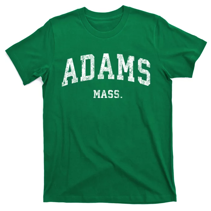 Adams Massachusetts Ma Vintage Varsity Sports T-Shirt