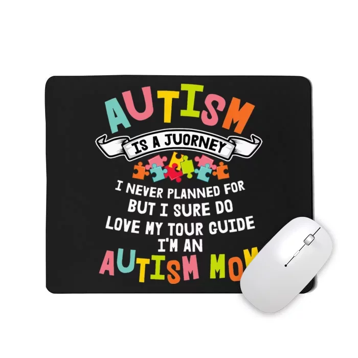 Autism Mom Matching Family Autism Awareness Gifts Mousepad