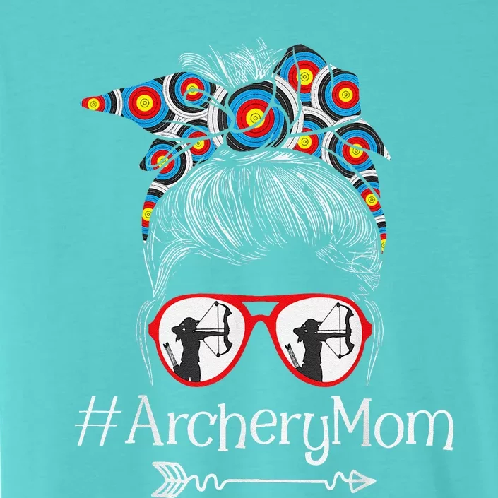 Archery Mom Mothers Day Bowhunter Archer Bowman Bows ChromaSoft Performance T-Shirt