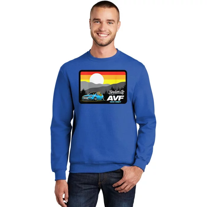 Avf Mk5 Meet 2024 Funny Tall Sweatshirt