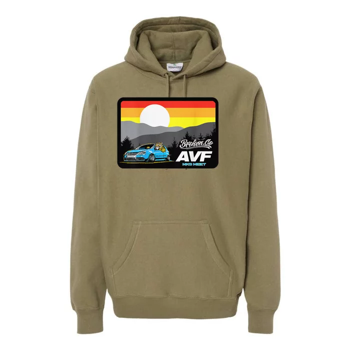 Avf Mk5 Meet 2024 Funny Premium Hoodie