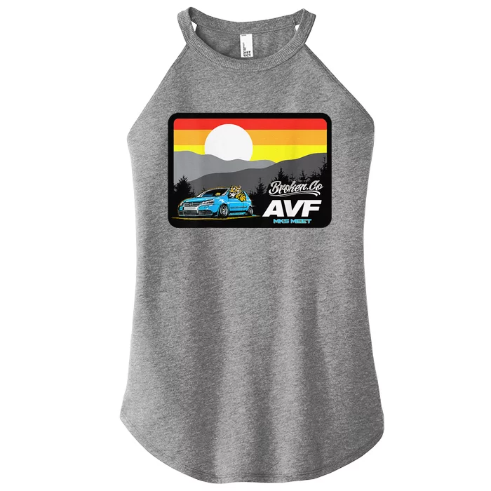 Avf Mk5 Meet 2024 Funny Women’s Perfect Tri Rocker Tank