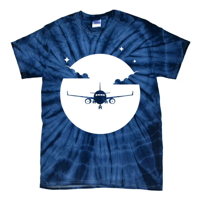 Aircraft Mechanic Moon Mechanic Tie-Dye T-Shirt