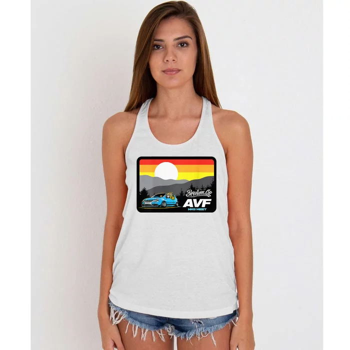 Avf Mk5 Meet 2024 Women's Knotted Racerback Tank