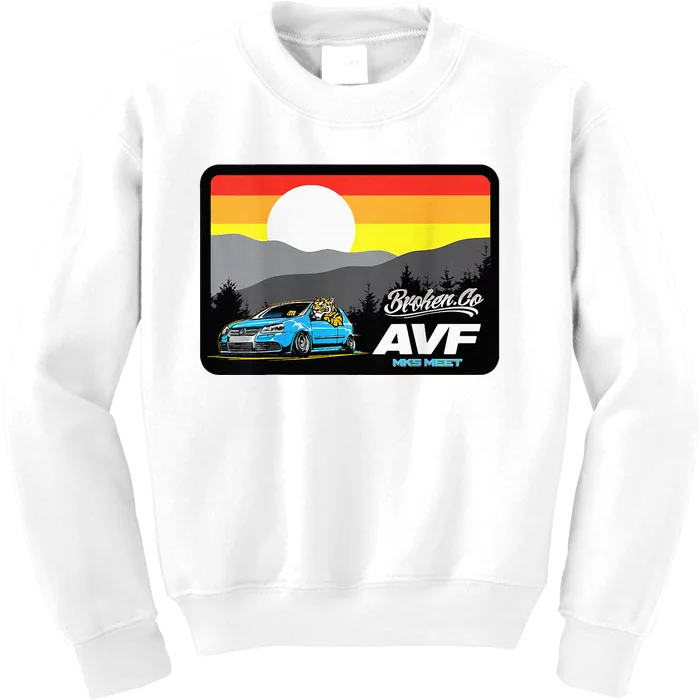 Avf Mk5 Meet 2024 Kids Sweatshirt