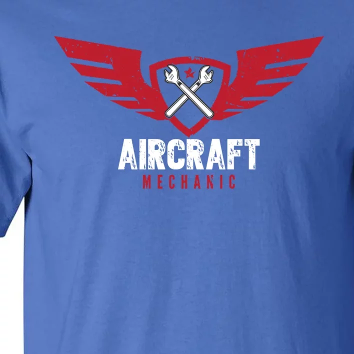 Aircraft Mechanic Maintenance Aviation Technician Gift Tall T-Shirt