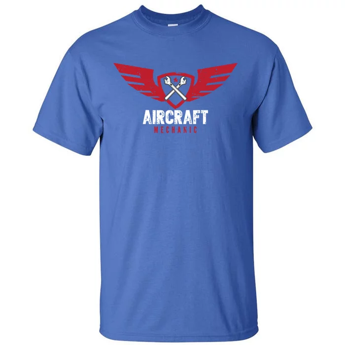 Aircraft Mechanic Maintenance Aviation Technician Gift Tall T-Shirt