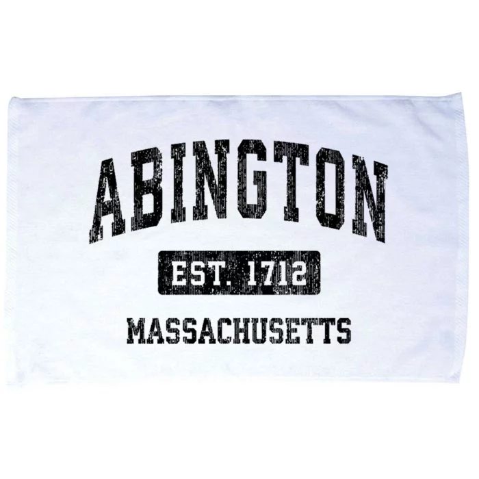 Abington Massachusetts Ma Vintage Sports Established Design Microfiber Hand Towel