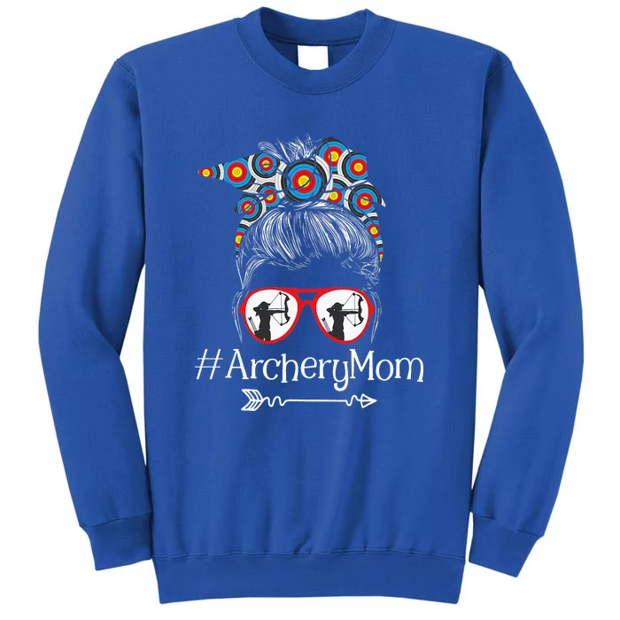 Archery Mom Mothers Day Bowhunter Archer Bowman Bows Tall Sweatshirt