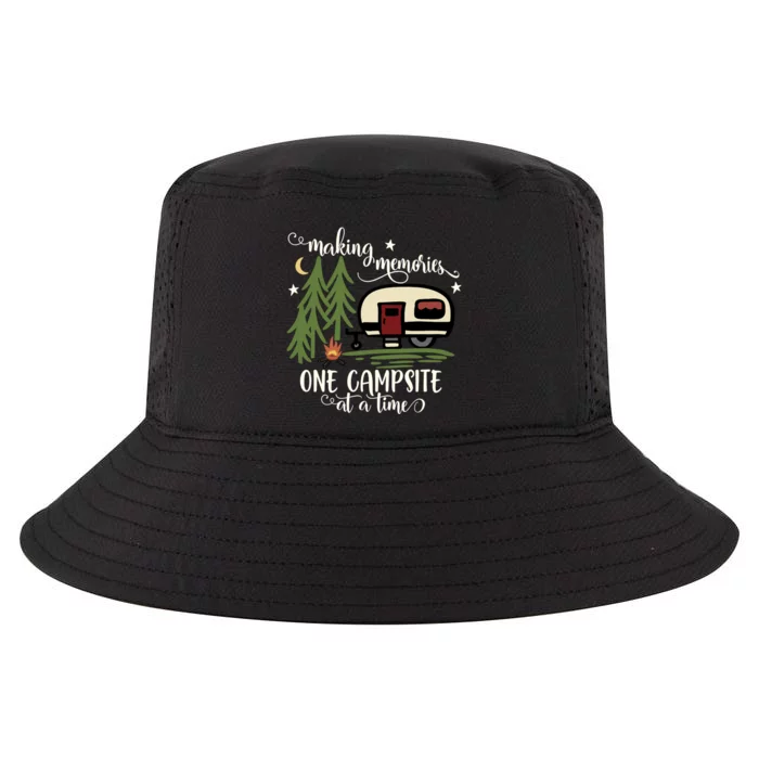 Awesome Making Memories One Campsite At A Time Camping Cool Comfort Performance Bucket Hat