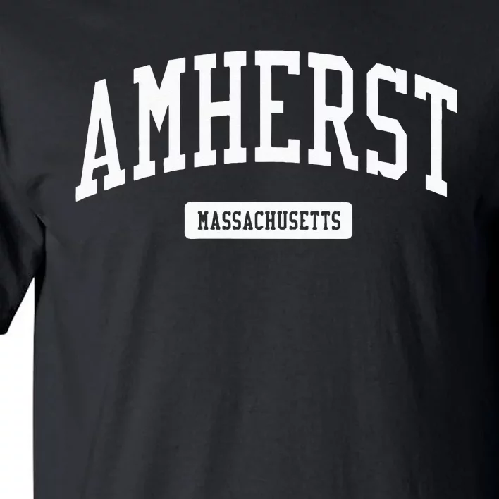 Amherst Massachusetts MA College University Sports Tall T-Shirt