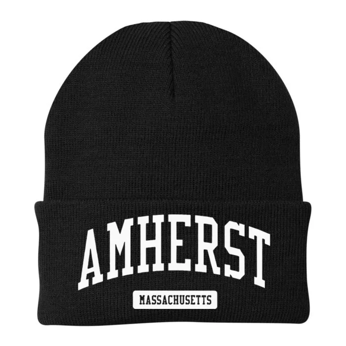 Amherst Massachusetts MA College University Sports Knit Cap Winter Beanie