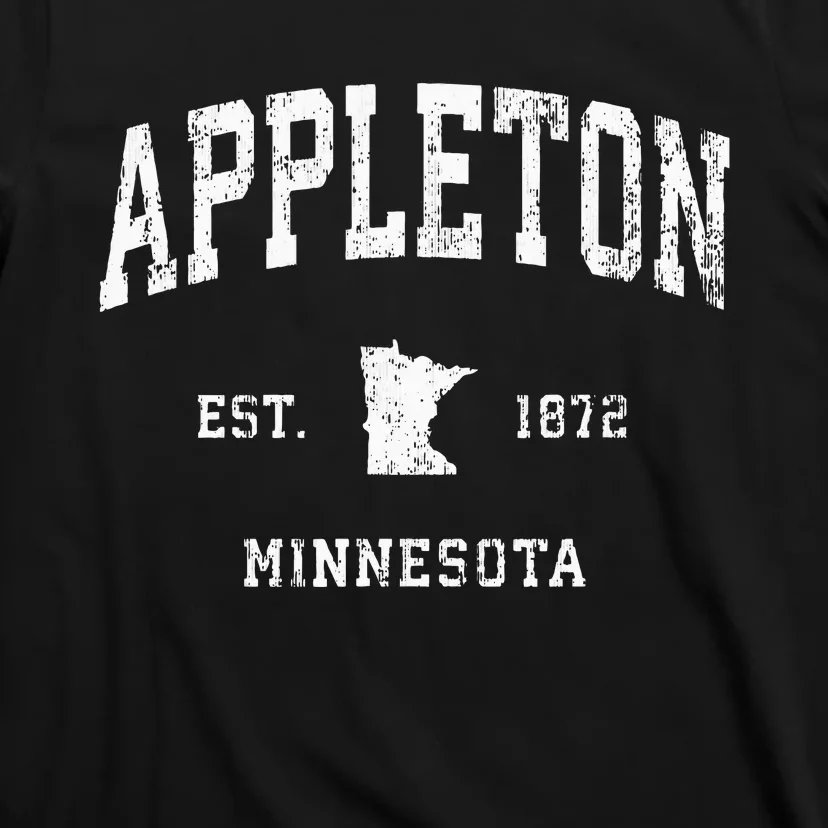 Appleton Minnesota Mn Vintage Athletic Sports Design T-Shirt