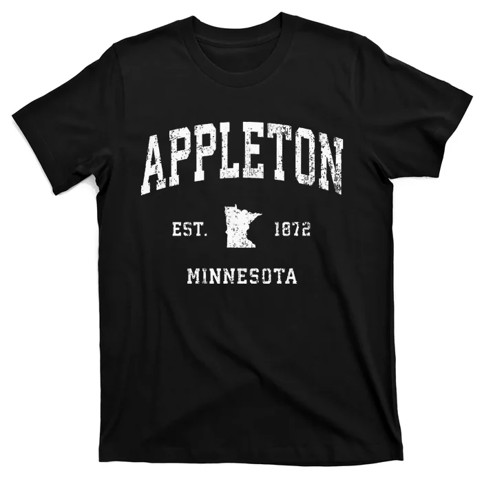 Appleton Minnesota Mn Vintage Athletic Sports Design T-Shirt