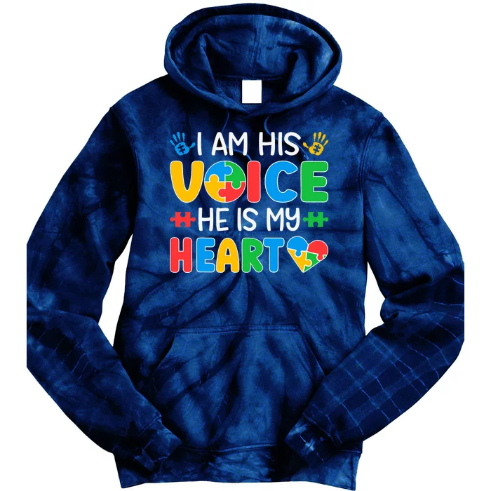 Autism Mom Mama Autism Daddy Papa Autism Awareness Tie Dye Hoodie