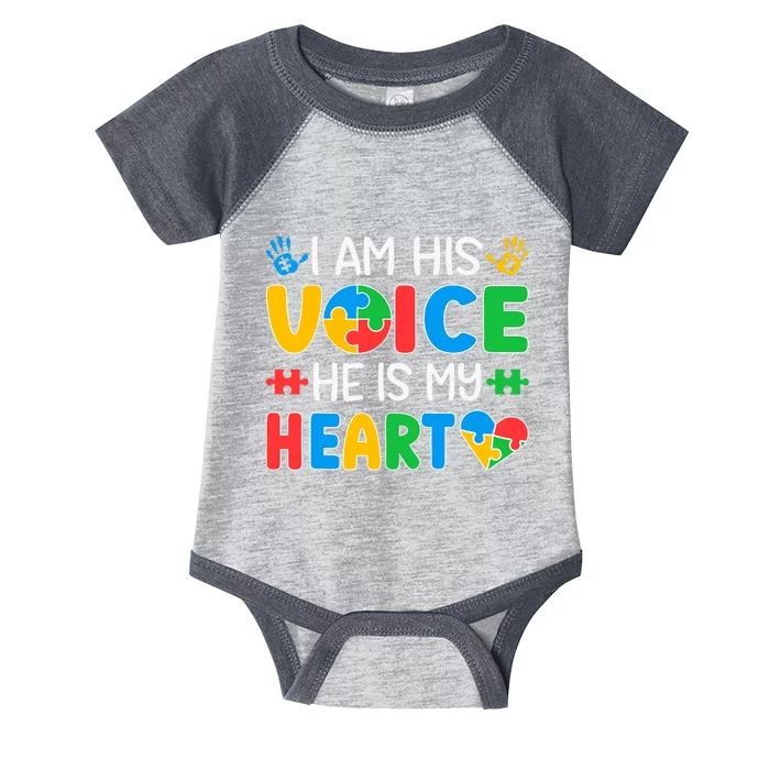 Autism Mom Mama Autism Daddy Papa Autism Awareness Infant Baby Jersey Bodysuit