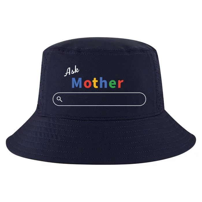 Ask Mother Meaningful Gift Mom Knows Everything Cute Gift Cool Comfort Performance Bucket Hat