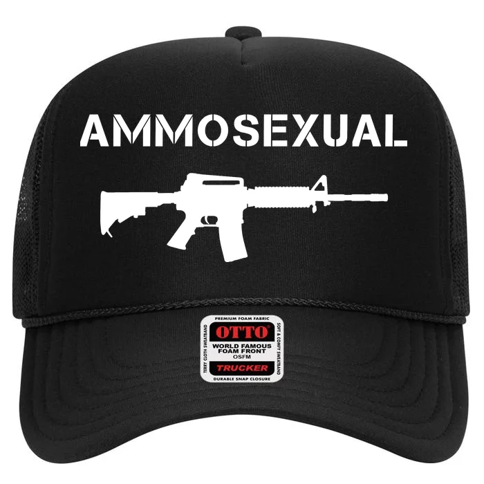 Ammosexual Pro Guns High Crown Mesh Trucker Hat