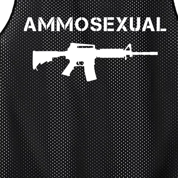 Ammosexual Pro Guns Mesh Reversible Basketball Jersey Tank