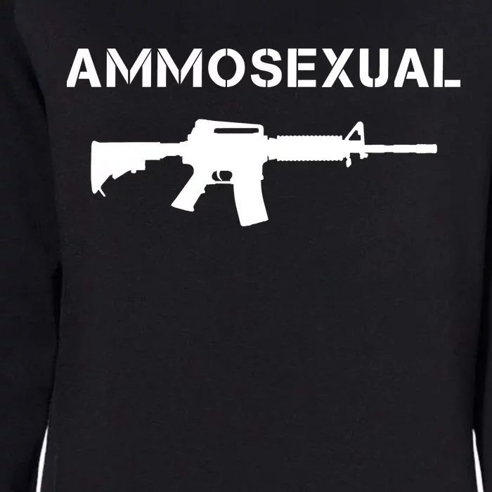 Ammosexual Pro Guns Womens California Wash Sweatshirt