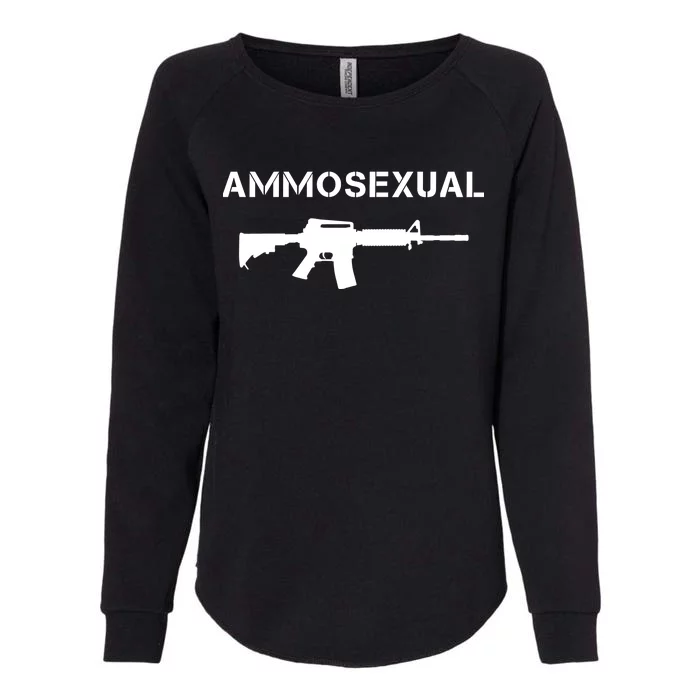 Ammosexual Pro Guns Womens California Wash Sweatshirt