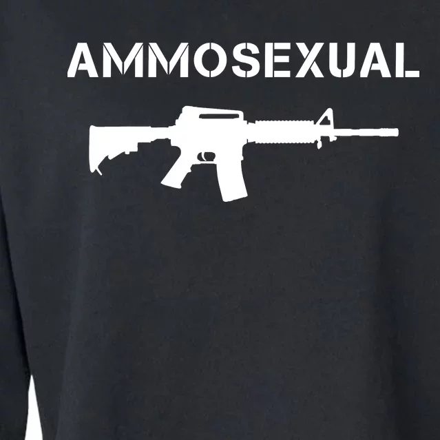 Ammosexual Pro Guns Cropped Pullover Crew