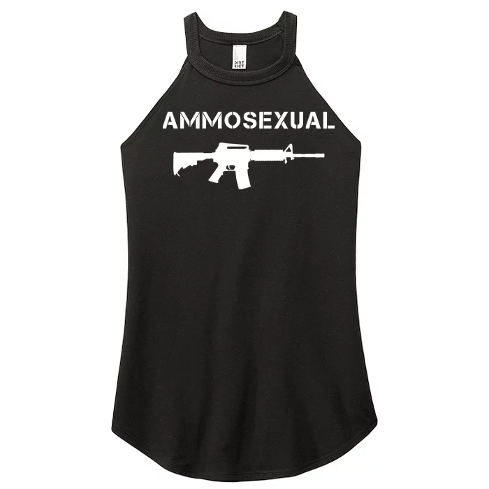 Ammosexual Pro Guns Women’s Perfect Tri Rocker Tank