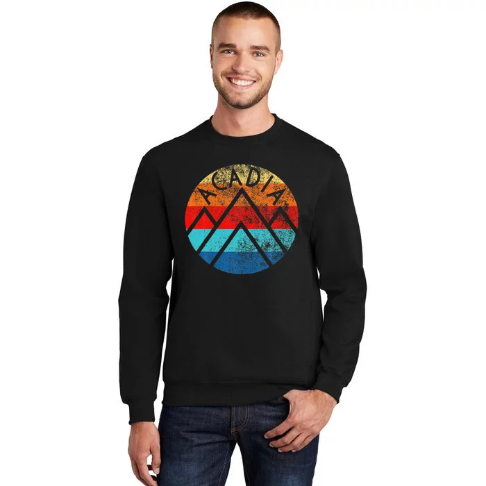 Acadia Maine Nature Hiking Mountains Outdoors Sweatshirt