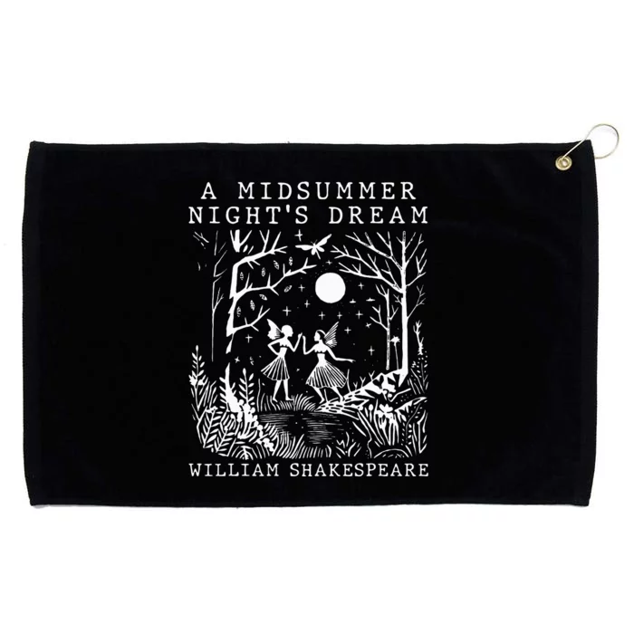 A Midsummer Nights Dream Shakespeare Grommeted Golf Towel