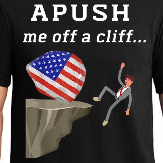 Apush Me Off A Cliff 2024 Ap Exam For Students Funny Pajama Set