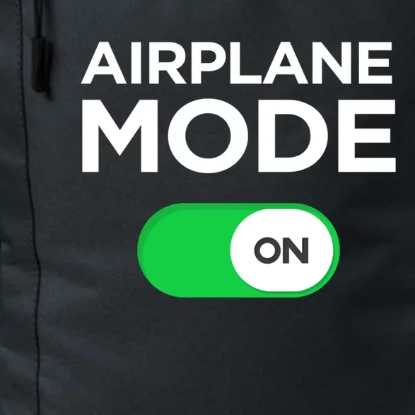 Airplane Mode On Fun Vacation Summer Cute Gift Daily Commute Backpack