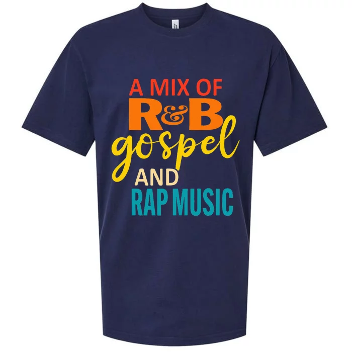 A Mix Of R&B Gospel And Rap Music Sueded Cloud Jersey T-Shirt