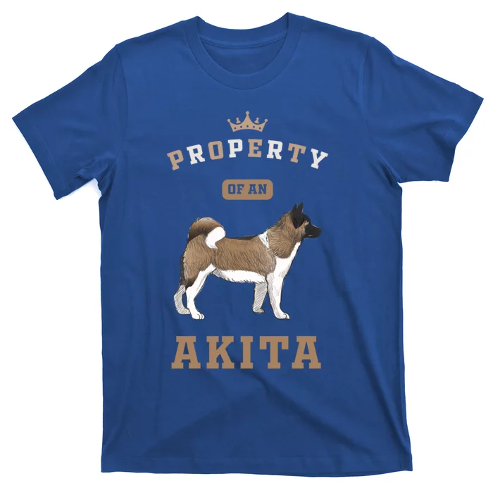 Akita Mom Or Akita Dad For Japanese Akita Or American Akita Meaningful Gift T-Shirt