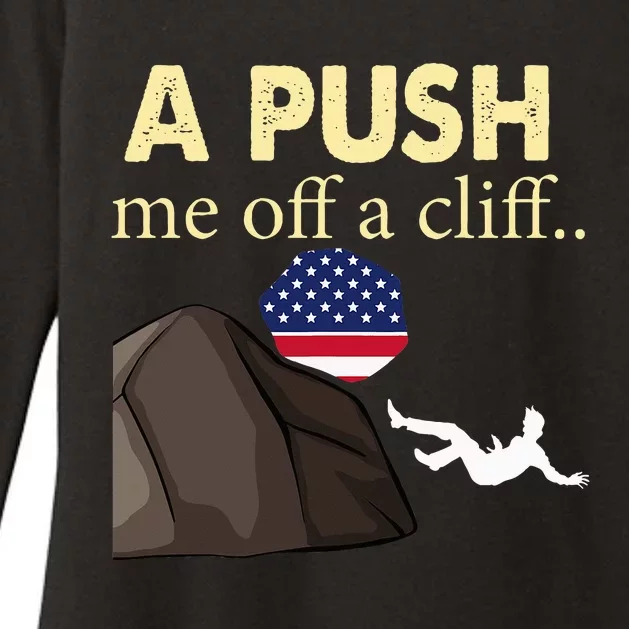 Apush Me Off A Cliff 2024 Ap Exam For Students Womens CVC Long Sleeve Shirt