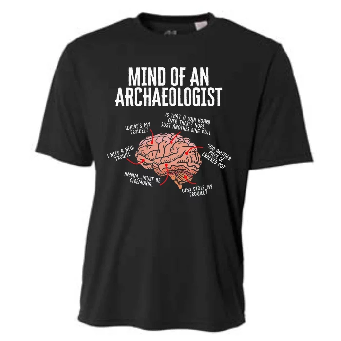 Archaeology Mind Of An Archaeologist Cooling Performance Crew T-Shirt