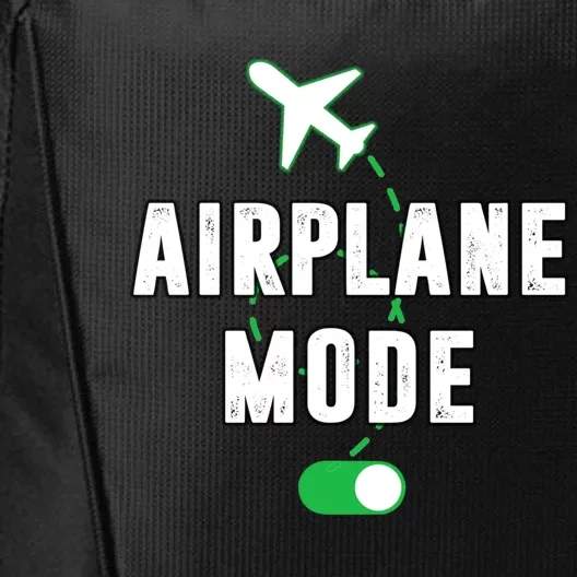 Airplane Mode On Summer Vacation Gift City Backpack