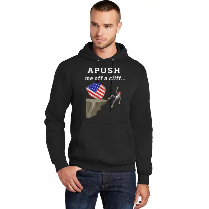 Apush Me Off A Cliff 2024 Ap Exam For Students Funny Trendy Tall Hoodie