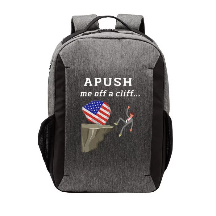 Apush Me Off A Cliff 2024 Ap Exam For Students Funny Trendy Vector Backpack