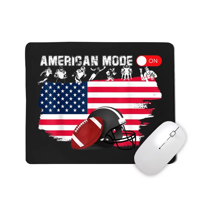 American Mode ON, American Football Mousepad