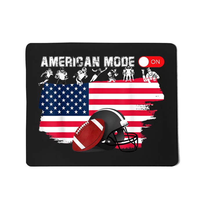 American Mode ON, American Football Mousepad