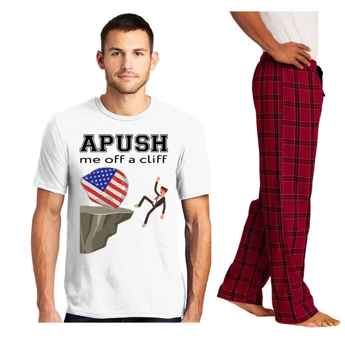 Apush Me Off A Cliff 2024 Ap Exam For Students Funny Trendy Pajama Set