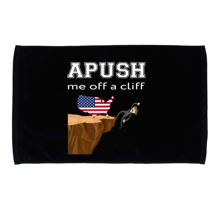 Apush Me Off A Cliff 2024 Ap Exam For Students Funny Trendy Microfiber Hand Towel